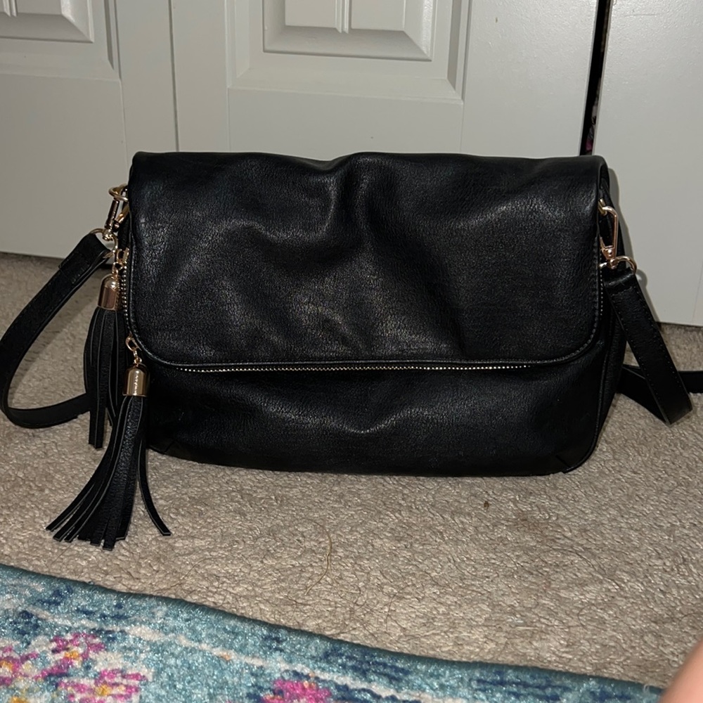 Black Fringe Purse!